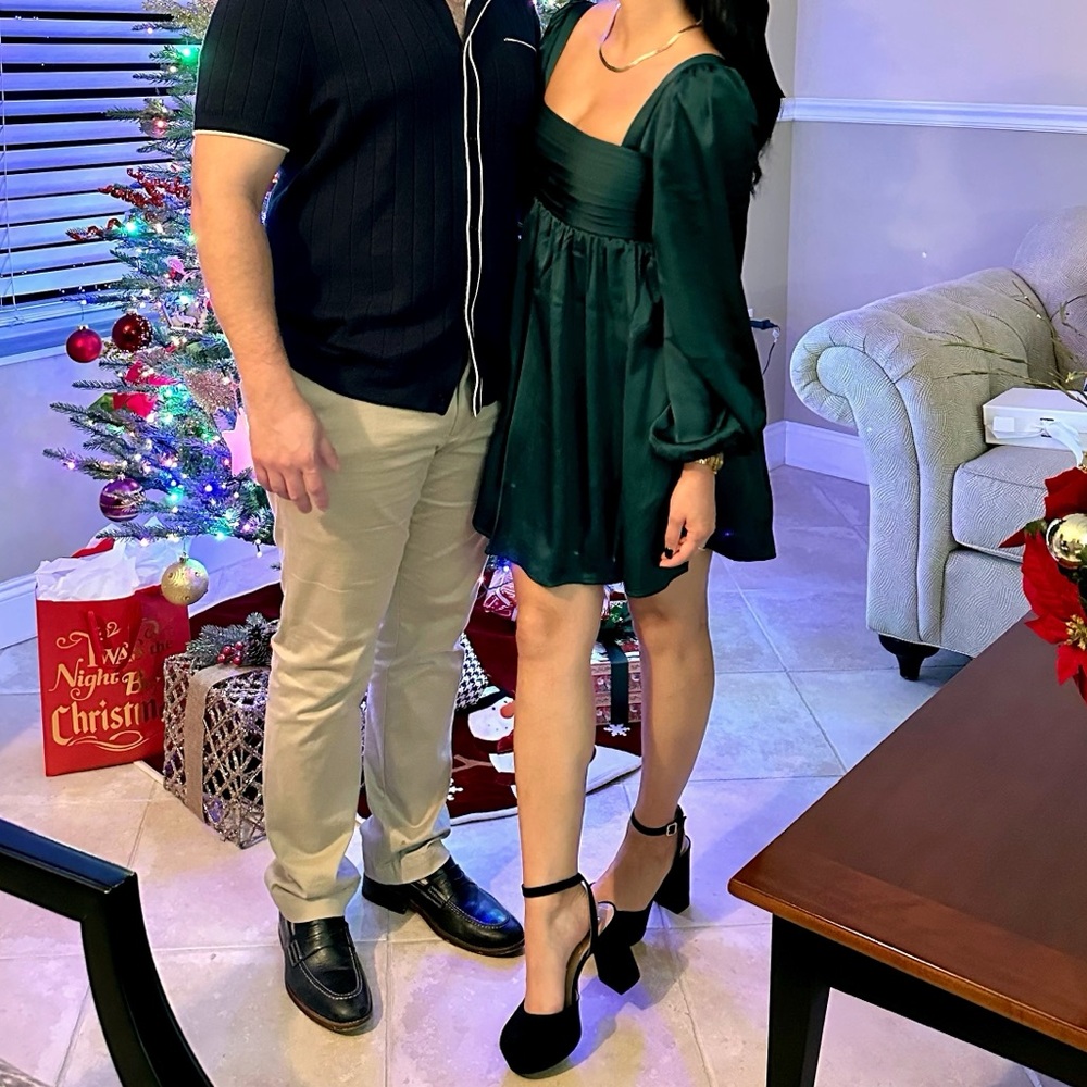 Green Holiday Dress